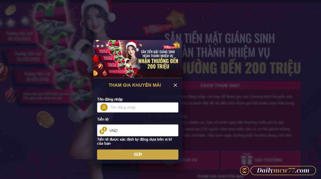 Tổng quan Khuyến Mãi Giáng Sinh tại MCW77